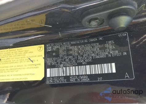 2005 Lexus Rx 330 from USA, damaged, VIN 2T2GA31U55C022454